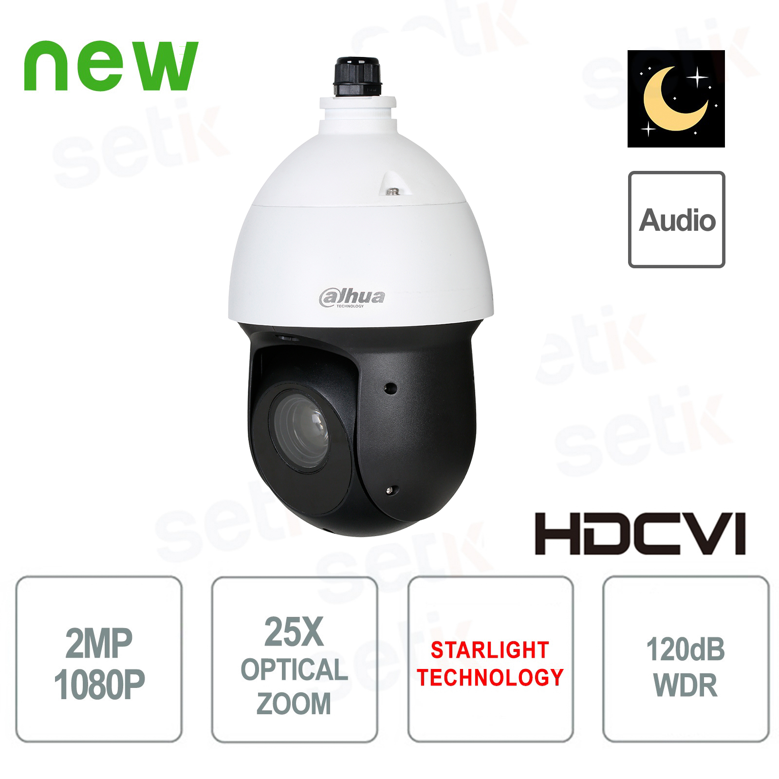 Dahua DH-SD49225-HC-LA 2MP 25x Starlight IR PTZ HDCVI Camera