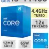 (Bundle With PC) Intel 11th Gen Rocket Lake Core i5 11400 Desktop Processor