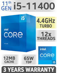 (Bundle With PC) Intel 11th Gen Rocket Lake Core i5 11400 Desktop Processor
