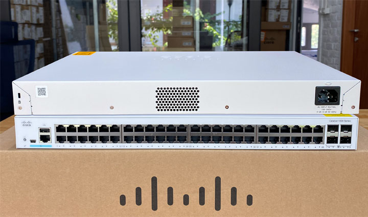 Cisco C1000-48T-4X-L Catalyst 1000 Series 48-Port Managed Switch